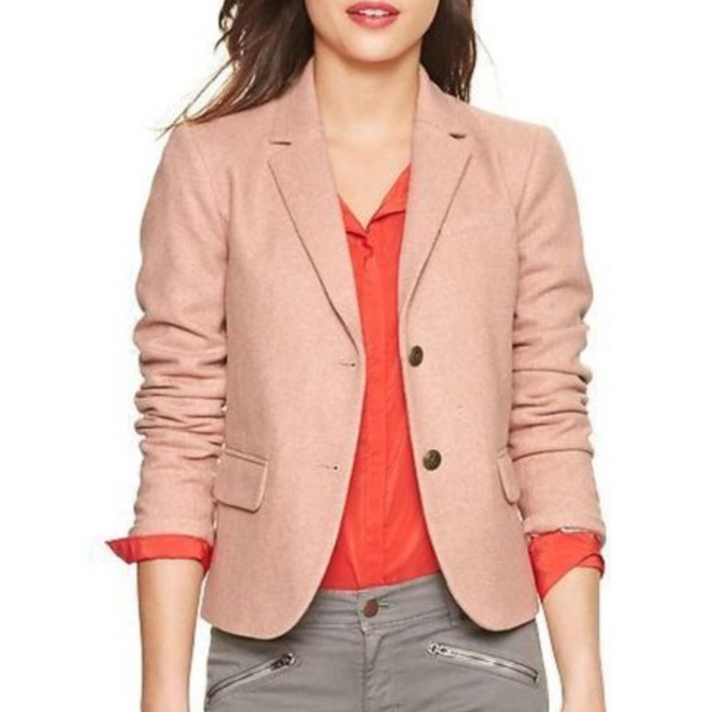 GAP ACADEMY BLAZER WOOL PINK